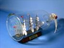 HMS Victory Model Ship in a Glass Bottle 11""