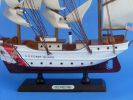 Wooden United States Coast Guard USCG Eagle Model Ship 15""