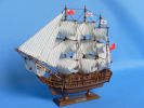 Wooden HMS Bounty Tall Model Ship 15""