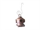 Antique Copper Diving Helmet Christmas Ornament 5""