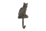 Cast Iron Cat Hook 7""