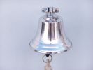 Chrome Hanging Harbor Bell 4""