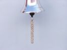 Chrome Hanging Harbor Bell 7""