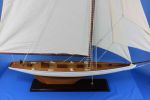 Wooden Columbia Model Sailboat Decoration 60""
