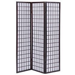 3 Panel Wood Folding Privacy Room Divider
