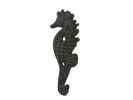 Cast Iron Seahorse Hook 5""