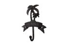 Cast Iron Palm Tree Beach Hook 8""