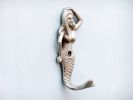 Silver Finish Mermaid Hook 6""
