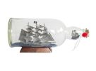 Flying Dutchman Model Ship in a Glass Bottle 11""