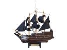Wooden Calico Jacks The William Model Pirate Ship Christmas Tree Ornament