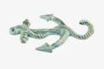 Antique Bronze Cast Iron Anchor Hook 5""