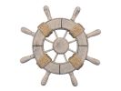 Rustic Decorative Ship Wheel 9""
