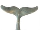 Antique Bronze Cast Iron Decorative Whale Tail Hook 5""
