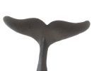 Cast Iron Decorative Whale Tail Hook 5""