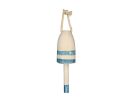 Wooden Vintage Light Blue Decorative Lobster Trap Buoy 7""