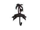 Cast Iron Palm Tree Beach Hook 8""