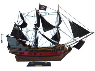 Calico Jack's The William Limited Model Pirate Ship 24"" - Black Sails