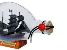 Black Bart's Royal Fortune Pirate Ship in a Bottle 7""