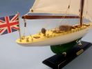 Wooden Shamrock Limited Model Sailboat 27""