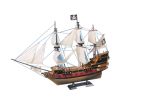 Calico Jack's The William Model Pirate Ship 36"" - White Sails