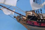Calico Jack's The William Model Pirate Ship 36"" - White Sails