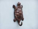 Antique Copper Turtle Hook 6""