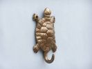 Antique Brass Turtle Hook 6""