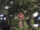 Solid Brass Titanic Engine Telegraph Christmas Ornament 4""